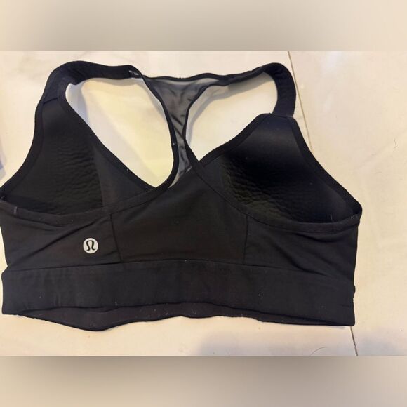 Lululemon Bra bundle -Black and Mauve size 6 #4 - Picture 2 of 9